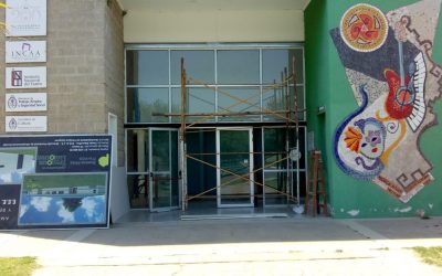 EL MUNICIPIO ESTÁ TRABAJANDO EN EL RECAMBIO DE LA ESTRUCTURA DE INGRESO DE LA CASA DE LA HISTORIA Y LA CULTURA