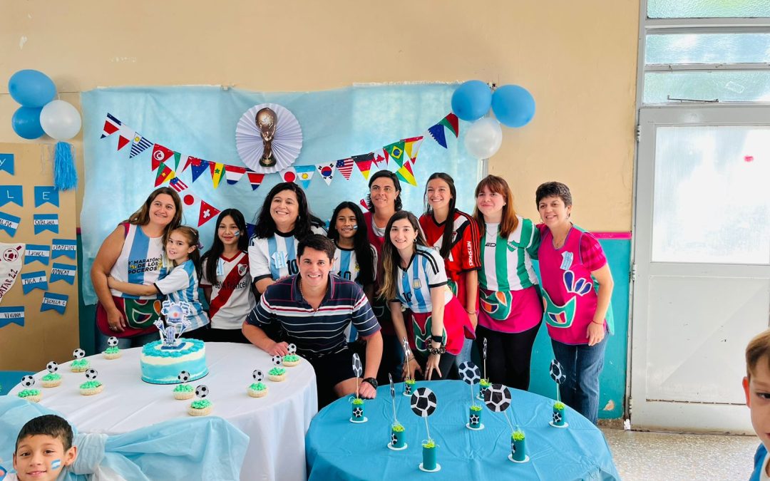 LA CASA DEL NIÑO FESTEJÓ LOS CUMPLEAÑOS DEL MES DE NOVIEMBRE, EN TORNO A LA TEMÁTICA DEL MUNDIAL Y CON ACTIVIDADES RECREATIVAS