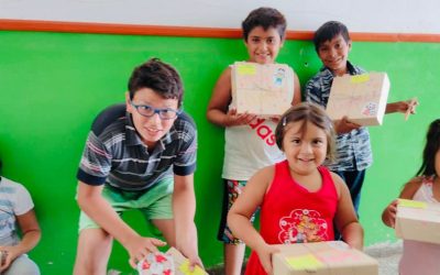 LA CASA DEL NIÑO FESTEJÓ LOS CUMPLEAÑOS DEL MES DE ENERO, EN TORNO A LA TEMÁTICA “VERANO TROPICAL” Y CON ACTIVIDADES RECREATIVAS