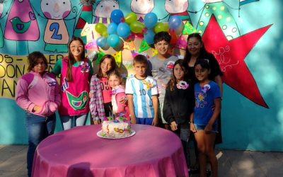 LA CASA DEL NIÑO FESTEJÓ LOS CUMPLEAÑOS DEL MES DE FEBRERO A PURO CARNAVAL Y CON EL ACOMPAÑAMIENTO DE LAS FAMILIAS