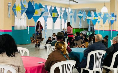 CASA DEL NIÑO CONMEMORÓ ESTA TARDE (VIERNES) EL DÍA DE LA INDEPENDENCIA CON JUEGOS TEMÁTICOS, UNA EXHIBICIÓN DE BARRILETES Y UNA MERIENDA COMPARTIDA