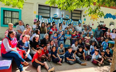EN CASA DEL NIÑO, Y JUNTO AL BALLET INFANTIL DEL CLUB BARRIO ALEGRE, LOS NIÑOS/AS Y DOCENTES CELEBRARON EL DÍA DE LA TRADICIÓN