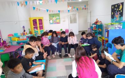 JORNADA DE LECTURA EN CASA DEL NIÑO EN EL MARCO DEL PROYECTO “CREÁ UNA HISTORIA” Y CON UNA INVITADA ESPECIAL: MARCELA ETCHEZAR