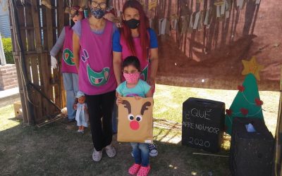 CASA DEL NIÑO CERRÓ SUS ACTIVIDADES 2020 EN LA CALLE CON UN FESTEJO ATÍPICO PERO SIN PERDER LA EMOCIÓN Y CALIDEZ QUE TIENEN SUS ACTOS