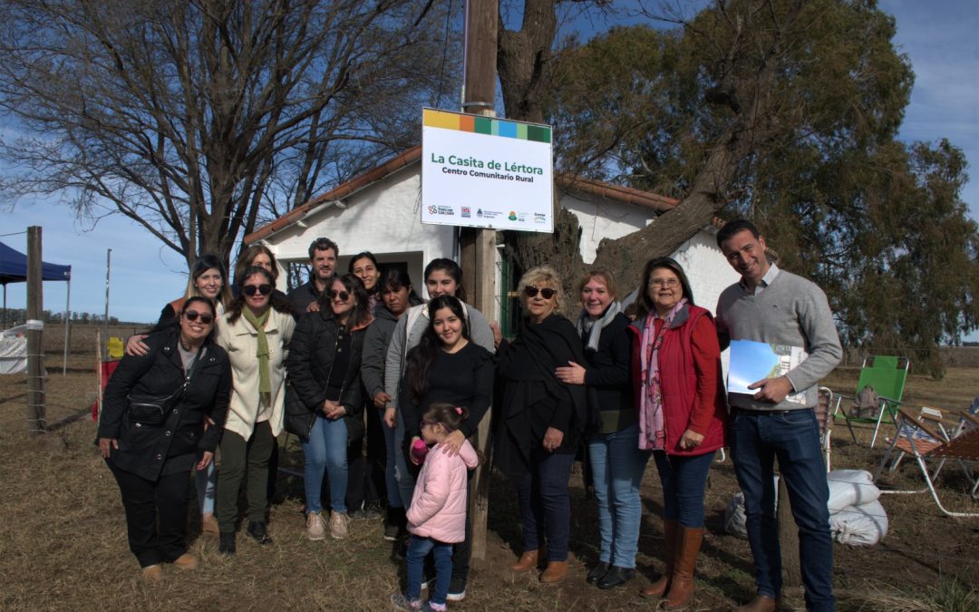 CON DISTINTAS ACTIVIDADES Y UN ALMUERZO COMPARTIDO, QUEDÓ REINAUGURADA AYER (DOMINGO) LA CASITA DE LÉRTORA