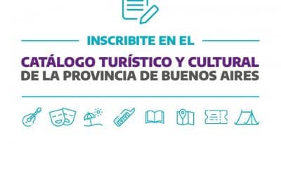 CATÁLOGO TURÍSTICO Y CULTURAL: LA INSCRIPCIÓN VENCE EL PRÓXIMO 28 DE AGOSTO Y ES REQUISITO INDISPENSABLE PARA ACCEDER A LA AYUDA ECONÓMICA