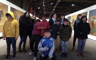 EL CEC Nº 801 Y LA ESCUELA Nº 46 VISITARON LOS MUSEOS DEL CUADRO FERROVIARIO