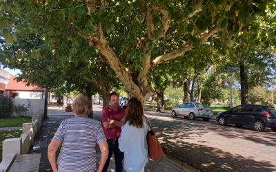 30 DE AGOSTO: REUNIONES CON EL DIRECTOR DEL ENTE DESCENTRALIZADO Y LA ESCUELA AGROPECUARIA PARA AVANZAR CON LA SEGUNDA ETAPA DEL CENSO DE ARBOLADO