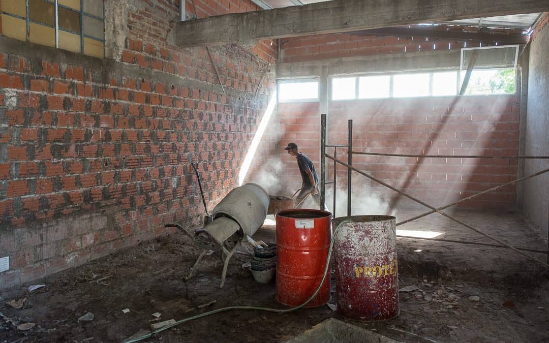 Comenzaron dos nuevas obras con recursos del fondo educativo