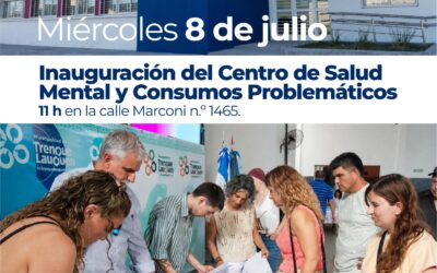 EL GOBERNADOR AXEL KICILLOF Y EL INTENDENTE FRANCISCO RECOULAT DEJARÁN INAUGURADO EL CENTRO DE SALUD MENTAL Y ENTREGARÁN 458 ESCRITURAS A FAMILIAS DEL DISTRITO