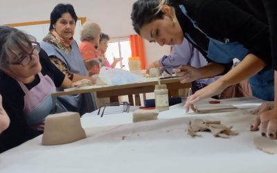 COMENZÓ EL TALLER DE CERÁMICA FUNCIONAL QUE DICTA LA ESCUELA MUNICIPAL EN EL CPA