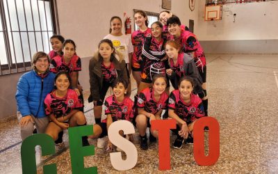 CESTOBOL: EL EQUIPO MUNICIPAL EN LA CATEGORÍA SUB 14 SUMA EXPERIENCIA AL PARTICIPAR EN UN TORNEO DE LA LIGA DEL CENTRO OESTE