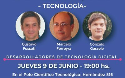 “OTRAS MIRADAS DE LA PROFESIÓN”: EL JUEVES 9 DE JUNIO SE REALIZARÁ LA TERCERA CHARLA EN EL PCT QUE GIRARÁ EN TORNO AL TEMA TECNOLOGÍA