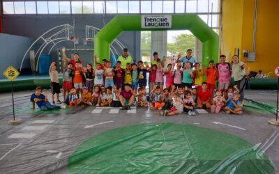 PROTECCIÓN CIUDADANA MUNICIPAL DIO UNA CHARLA DE EDUCACIÓN VIAL A CHICOS/AS QUE ASISTEN A LA ESCUELA DE VERANO EN BERUTI