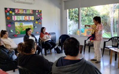 SE DICTÓ UN TALLER DE SALUD BUCAL PARA EMBARAZADAS EN EL CEAT