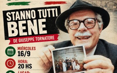 ESTA NOCHE (MIÉRCOLES) SE PROYECTARÁ LA PELÍCULA “STANNO TUTTI BENE” EN EL CENTRO CÍVICO, EN EL MARCO DEL CICLO DE CINE ITALIANO