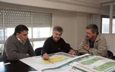 Reunión sobre el Centro Comercial a Cielo Abierto