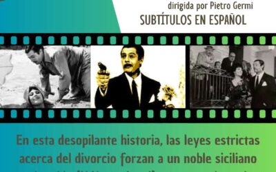 CONTINÚA MAÑANA (MIÉRCOLES) EL CICLO DE CINE ITALIANO CON “DIVORZIO ALL´ITALIANA”