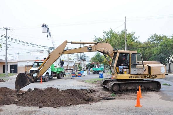 Se repara el colector cloacal de Monferrand