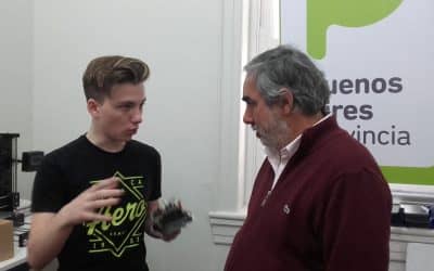 EL JOVEN MATEO SALVATO DARÁ EL PRÓXIMO MARTES (8) EN EL CINE BARRIO ALEGRE UNA CHARLA SOBRE ROBÓTICA