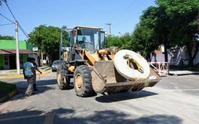 Avanzan obras de agua y cloacas en distintos puntos de la ciudad