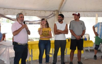 EL INTENDENTE FERNÁNDEZ VISITÓ HOY (MIÉRCOLES) LA COLONIA DE VERANO PARA ADULTOS MAYORES Y DIJO QUE AVANZAN LAS GESTIONES PARA CONTAR CON EL ESPACIO PROPIO