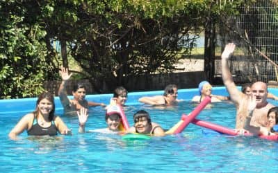 Inició ayer (lunes) la colonia para personas con discapacidad