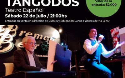 A TOTAL BENEFICIO DE GENAP, TANGODOS ACTUARÁ EN EL TEATRO ESPAÑOL CON UN REPERTORIO DE NOTABLES COMPOSITORES