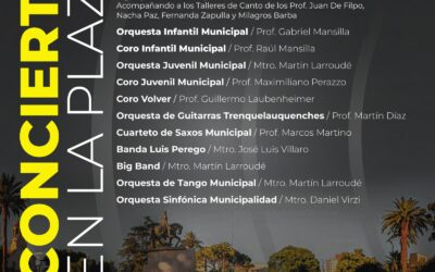 MEGACONCIERTO EN PLAZA SAN MARTÍN: ESTARÁN TODAS LAS AGRUPACIONES DE LA ESCUELA MUNICIPAL DE MÚSICA, EL PRÓXIMO DOMINGO