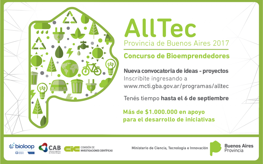 Está abierta la inscripción para un concurso de bioemprendedores