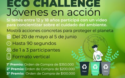DÍA MUNDIAL DEL AMBIENTE: LA MUNICIPALIDAD LANZA UN CONCURSO DE VIDEOS PARA JÓVENES DE 12 A 18 AÑOS Y ORGANIZA UNA JORNADA AMBIENTAL, EL 8 DE JUNIO EN PLAZA SAN MARTÍN