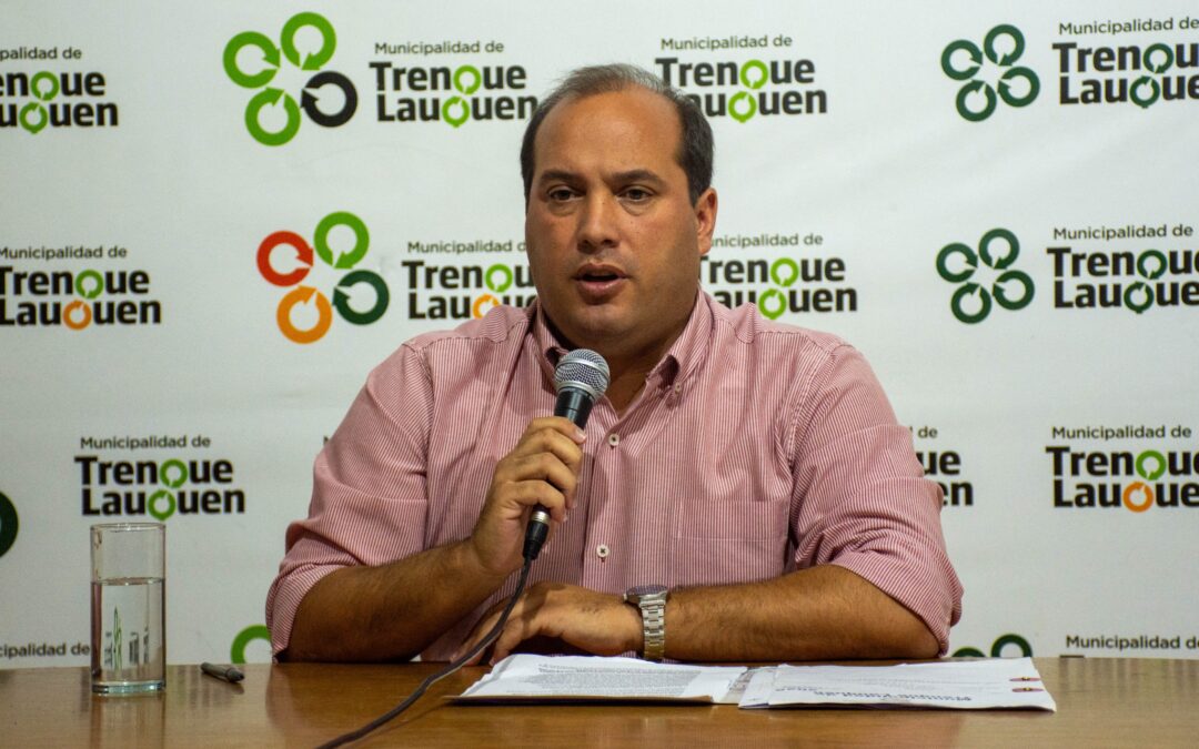 EL INTENDENTE TRAZÓ UN PANORAMA DE LA SITUACIÓN HÍDRICA DEL DISTRITO Y REALIZÓ ANUNCIOS: LA COLECTORA DE LA RUTA 5, GESTIONES CON CAMUZZI POR LA RED DE GAS Y LA ENTREGA DE TERRENOS DEL PROGRAMA MI LOTE