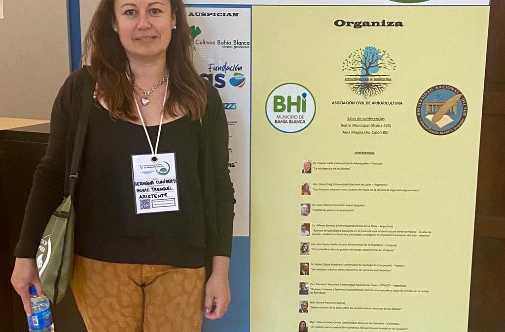 LA MUNICIPALIDAD PARTICIPÓ EN BAHÍA BLANCA DEL V CONGRESO NACIONAL DE ARBOLADO URBANO Y DEL I CONGRESO DE BOSQUE URBANO