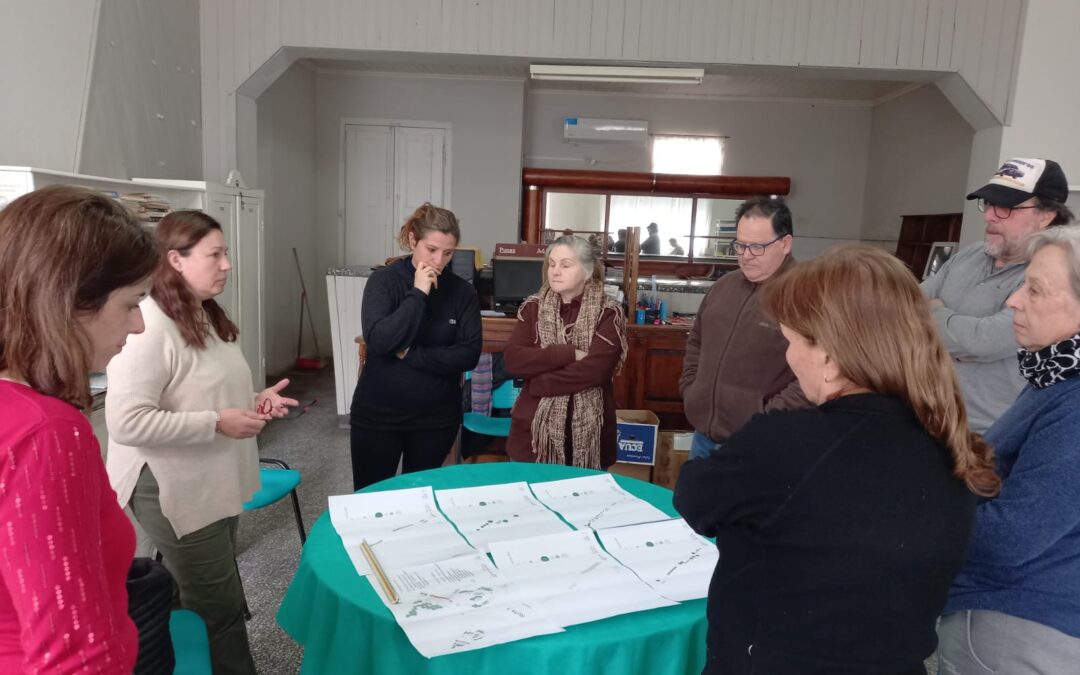 SE REUNIÓ EL CONSEJO ASESOR DE ARBOLADO EN BERUTI: SE TRABAJÓ SOBRE EL DISEÑO DE ACCESO A LA LOCALIDAD