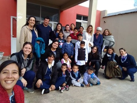SE HICIERON CONTROLES DE SALUD PARA CHICOS EN MAGNANO Y FRANCISCO DE VITORIA, Y EL JUEVES SERÁ EL TURNO DE CORAZZI