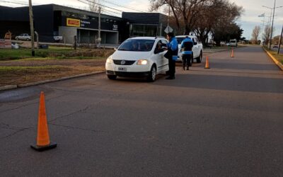 OPERATIVOS DE PREVENCIÓN Y CONTROL DE TRÁNSITO DEL ÚLTIMO FIN DE SEMANA