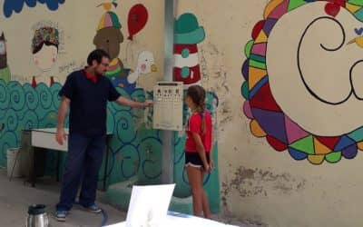 UNA TARDE DISTINTA EN LA COLONIA BARRIAL: ADEMÁS DE LAS ACTIVIDADES RECREATIVAS, AYER HUBO CONTROLES DE SALUD