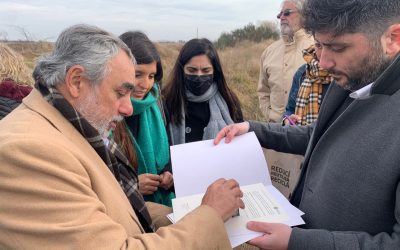 MUNICIPIO-PROVINCIA: EL INTENDENTE MIGUEL FERNÁNDEZ Y LA MINISTRA DE AMBIENTE DANIELA VILAR FIRMARON HOY UN CONVENIO DE COOPERACIÓN Y ARTICULACIÓN