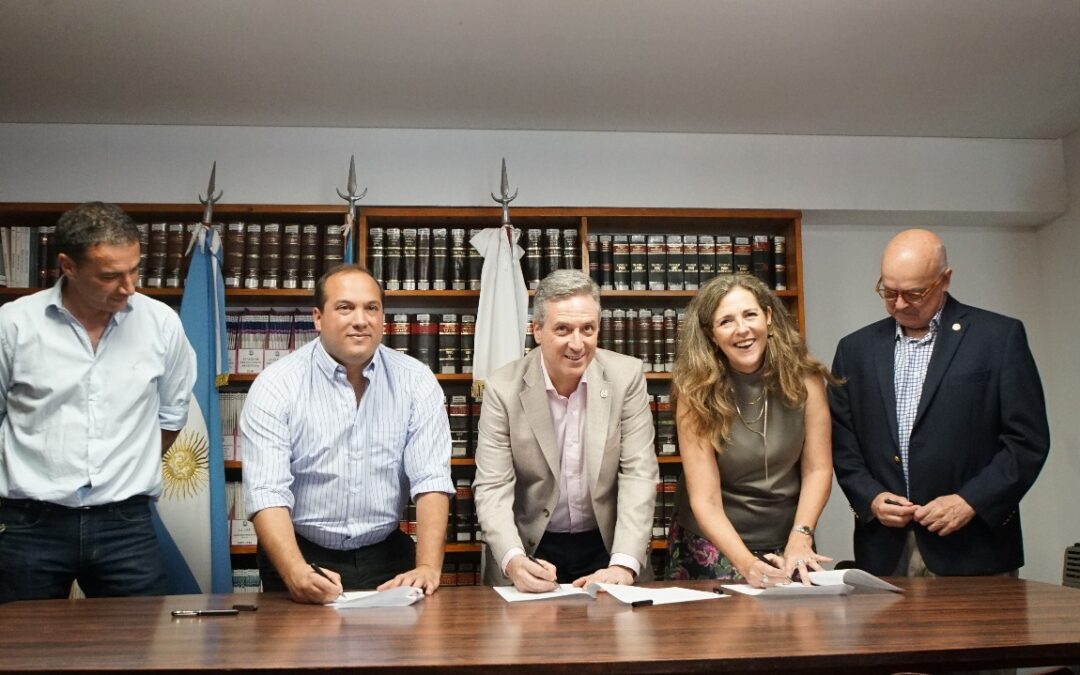 EL MUNICIPIO FIRMÓ UN CONVENIO CON EL COLEGIO DE ESCRIBANOS PARA IMPLEMENTAR EL CENTRO INSTITUCIONAL DE MEDIACIÓN EN TRENQUE LAUQUEN