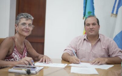 EL MUNICIPIO Y LA PROVINCIA FIRMARON EL CONVENIO PARA FINANCIAR LA REPARACIÓN DE LA ESCUELA PRIMARIA N° 17 DE 30 DE AGOSTO