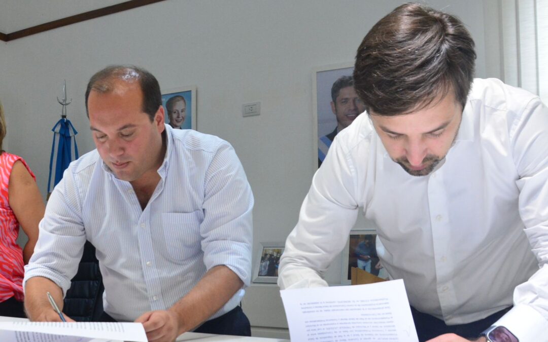 MUNICIPIO Y PROVINCIA FIRMARON EL CONVENIO POR EL CENTRO DE SALUD MENTAL EN TRENQUE LAUQUEN Y SE INICIA LA CONSTRUCCIÓN DEL EDIFICIO