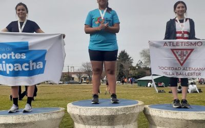 COPA BUENOS AIRES: LAS ATLETAS GIMENA MORIAMÉS, EN JABALINA, Y RENATA BARRAGÁN, EN MARCHA, SE CLASIFICARON A LOS JUEGOS NACIONALES EVITA