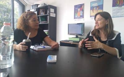 FERSTER SE REUNIÓ CON LA MINISTRA ESTELA DÍAZ Y CON EL DIRECTOR DE EMERGENCIA SOCIAL, ARIEL PANIAGUA