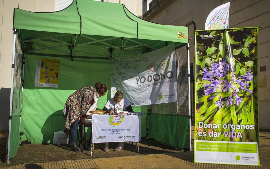 El viernes en la plaza habrá una campaña de donación de órganos