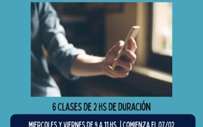 “MANEJO DE CELULARES Y TABLETS”, OTRA PROPUESTA DEL POLO CIENTÍFICO TECNOLÓGICO PARA MAYORES DE 18 AÑOS QUE COMENZARÁ EL PRÓXIMO MIÉRCOLES (7)