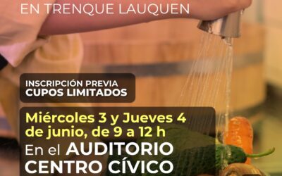 BROMATOLOGÍA MUNICIPAL DARÁ UN CURSO PRESENCIAL Y GRATUITO DE MANIPULACIÓN DE ALIMENTOS EL MIÉRCOLES 3 Y JUEVES 4 DE JUNIO
