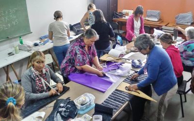 SE REALIZÓ ESTA MAÑANA (MIÉRCOLES) EL CURSO INTENSIVO DE CONFECCIÓN DE MOCHILAS EN LA ESCUELA MUNICIPAL