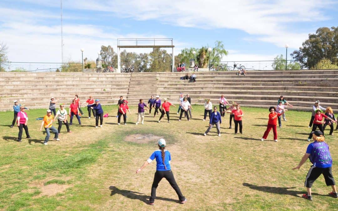Se realizó una jornada recreativa para adultos y adultos mayores