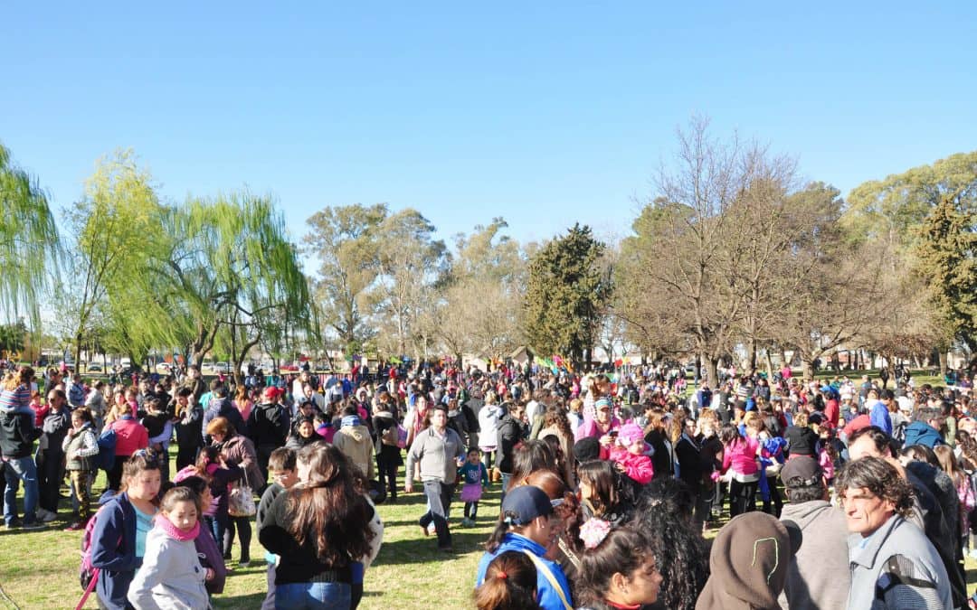 Una multitud festejó el Día del Niño en el Parque