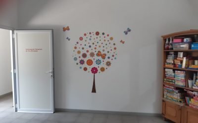 DAMAS ROSADAS DECORARON LOS CONSULTORIOS DEL CENTRO DE REHABILITACIÓN “JORGE ALBERTO BARRACCHIA”